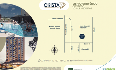 Venta Apartamento@ Crista Sector Estadio Medellín