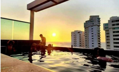 Apartamento tipo loft amoblado con permiso turístico, rodadero sur