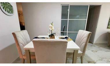 Arriendo apartamento amoblado en Miramar de 3 habitaciones.