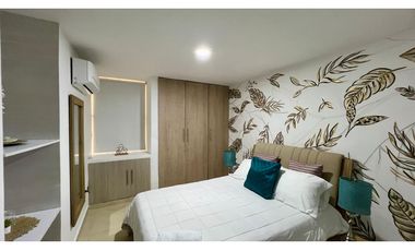 Arriendo apartamento amoblado en Miramar de 3 habitaciones.