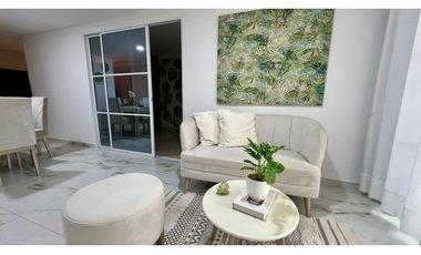 Arriendo apartamento amoblado en Miramar de 3 habitaciones.