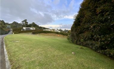 Venta Lote 100% Plano Bonita Vista Parcelacion Alto Palmas Envigado