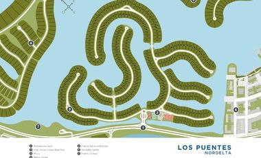 Lote a la Laguna en Los Puentes - Nordelta