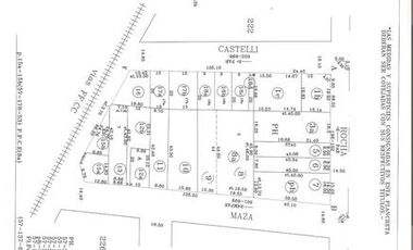 Excelente lote en venta en Tigre -sur, apta para 4800 m2 de construccion, se toman m2 de obra