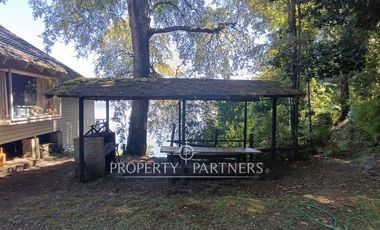 Casa frente al lago arriendo verano