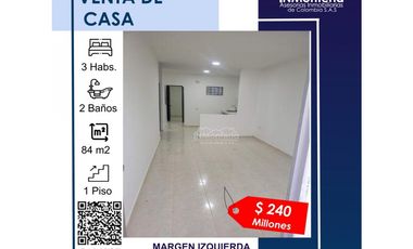 VENTA DE CASA EN LA MARGEN IZQUIERDA DE MONTERA