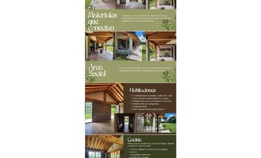 Casa campestre para estrenar en  renta en la ceja (LDC)