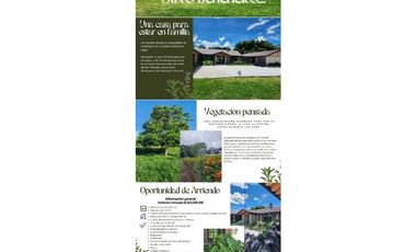 Casa campestre para estrenar en  renta en la ceja (LDC)