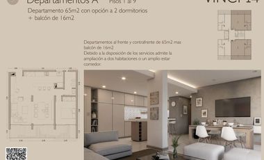Departamento en venta, fideicomiso, calle 14 entre 59 y 60, La Plata