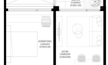 Venta Departamento 2  amb, Morón Sur (8ºH)