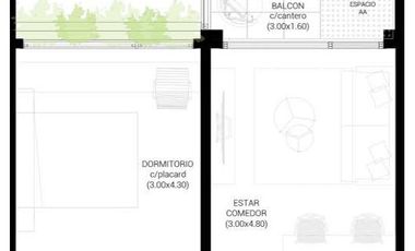 Venta Departamento 2  amb, Morón Sur (1ºD)