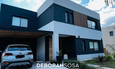 Casa en  Alquiler en Barrio El Canton -5ambientes -vista al golf-amoblada -zona norte