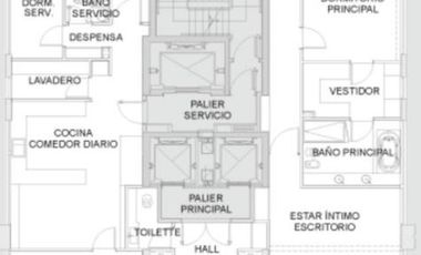 Triplex  4 Dormitorios en Venta Belgrano con pileta cubierta y parrilla