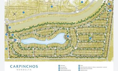 Casa  en venta a estrenar en  Carpinchos - Nordelta