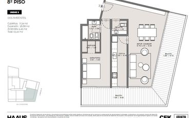 HAAUS I - Palermo Soho - Edificio Full amenities - Financiación - 2 ambientes