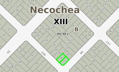 Terrenos en venta - 395Mts2 - Necochea