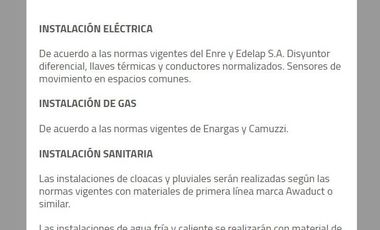 DEPARTAMENTO DE DOS DORMITORIOS A ESTRENAR CON COCHERA EN 42 E/8 Y 9 - LA PLATA CENTRO