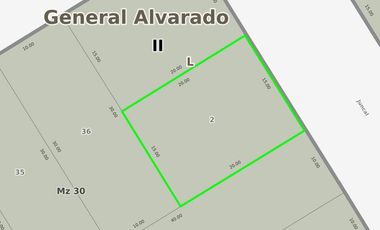Terreno en venta - 314mts2 - Miramar