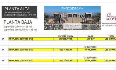 Duplex en Pozo en bajo la viña