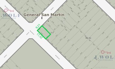 Terreno - S.Martin(Ctro)