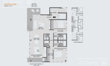 Semipiso de 3 ambientes en venta de gran calidad - Quilmes centro