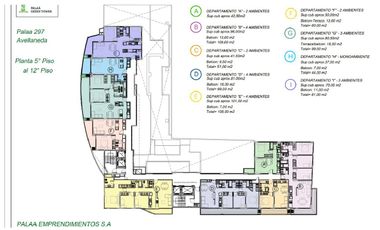 Departamento monoambiente a la venta en Avellaneda