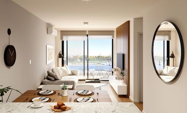Departamento en venta en  Luis Agote, Rosario - Oficina c/ excelente calidad constructiva.
