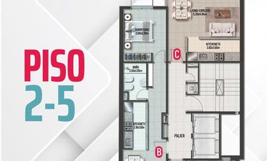 Departamento en NVACBA Venta