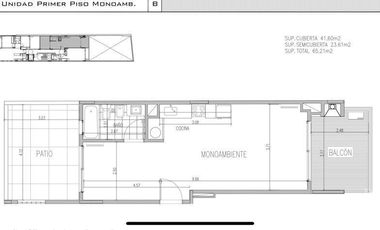 Departamento a Estrenar en Parque Chas- Bauness 1200