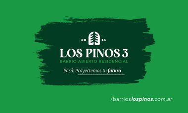 Terrenos a la venta Barrio abierto Los Pinos III, Piñeiro