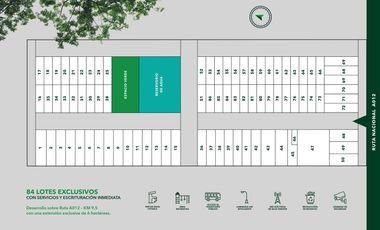 Terrenos a la venta Barrio abierto Los Pinos III, Piñeiro