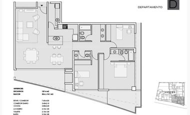 Departamento Dos Dormitorios - Granadero Baigorria