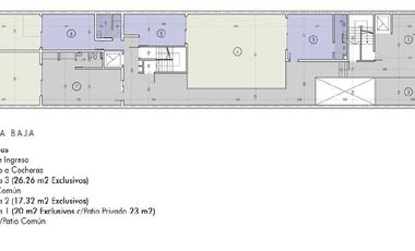 VENTA - Balcarce / Catamarca - OF. PB c/patio