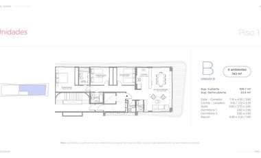 Departamento en venta en Vicente Lopez