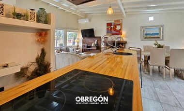 Casa en alquiler para 6 personas en zona residencial de Pinamar con jacuzzi