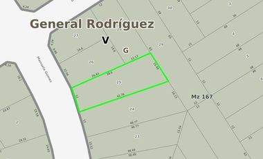 Venta Terreno General Rodriguez