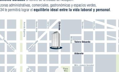 VENTA AMPLIOS DPTOS. 1 DORM. EN CONTRUCCION- CENTRO NEUQUEN- FINANCIACION EN PESOS