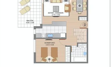 Departamento en VENTA en Condominio La Vieja Estacion - Canning