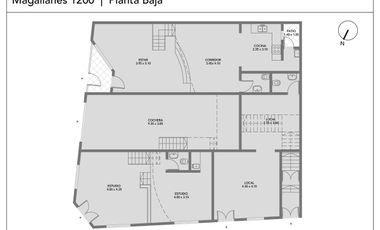 Este edificio tiene todo lo que necesitas: Tu Casa, tu Comercio, un Loft para renta y Cocheras!