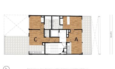 En Pozo, Apto Blanqueo - Venta Departamento o Estudio Profesional de 2 ambientes en Barrio Norte