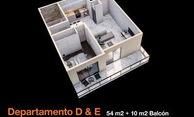 Departamento a estrenar en Venta 2 ambiente San Antonio de Padua GBA OESTE