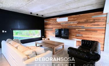 Casa de estilo moderno en Venta al agua! 4 ambientes al agua con pileta - El Cantón- Escobar