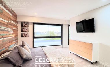 Casa de estilo moderno en Venta al agua! 4 ambientes al agua con pileta - El Cantón- Escobar