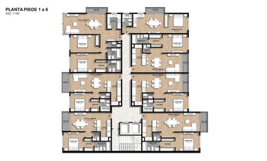 Venta departamento 2 ambientes en Vicente López