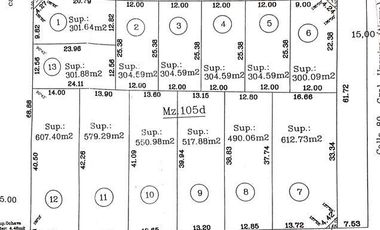 Venta terreno en Florencio Varela (30584)
