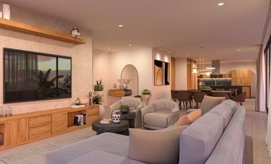 Departamento de dos recámaras al norte de mérida