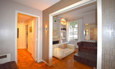Piso Quintana y Parera Estilo Francés. 3 amb con dependencias o 3º dormitorio