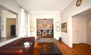 Piso Quintana y Parera Estilo Francés. 3 amb con dependencias o 3º dormitorio
