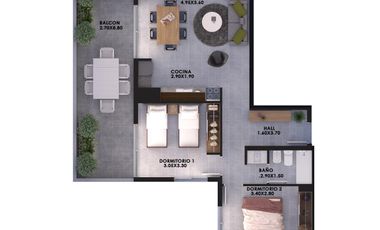 Departamento - Nueva Cordoba