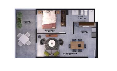 Departamento - Nueva Cordoba